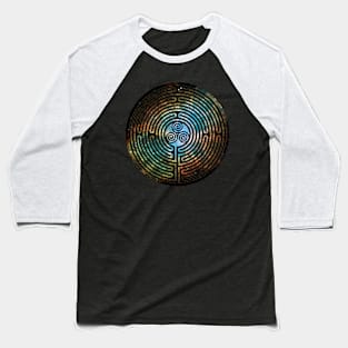 Cosmic Labyrinth Baseball T-Shirt